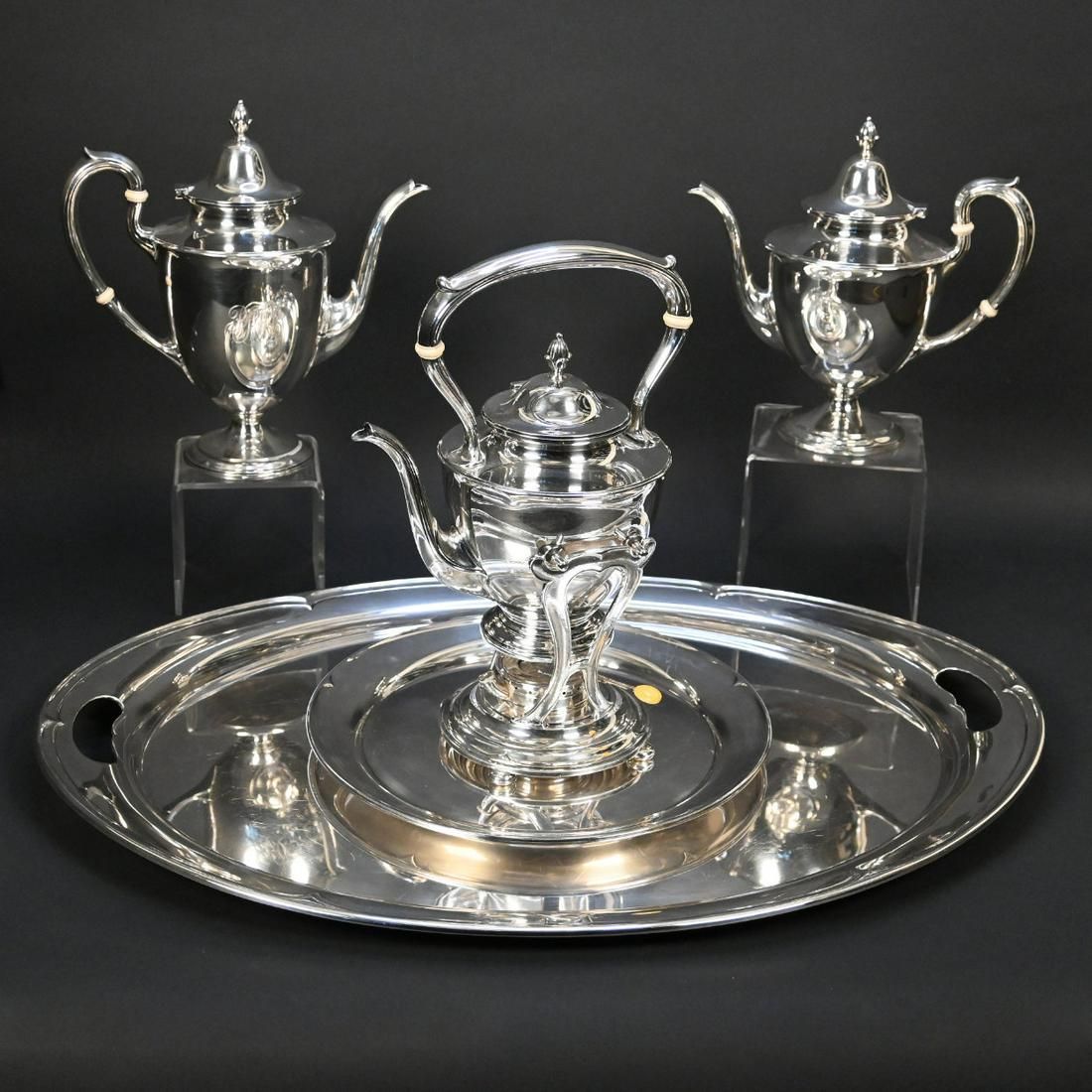 American Sterling Silver Part Tea & Coffee Service