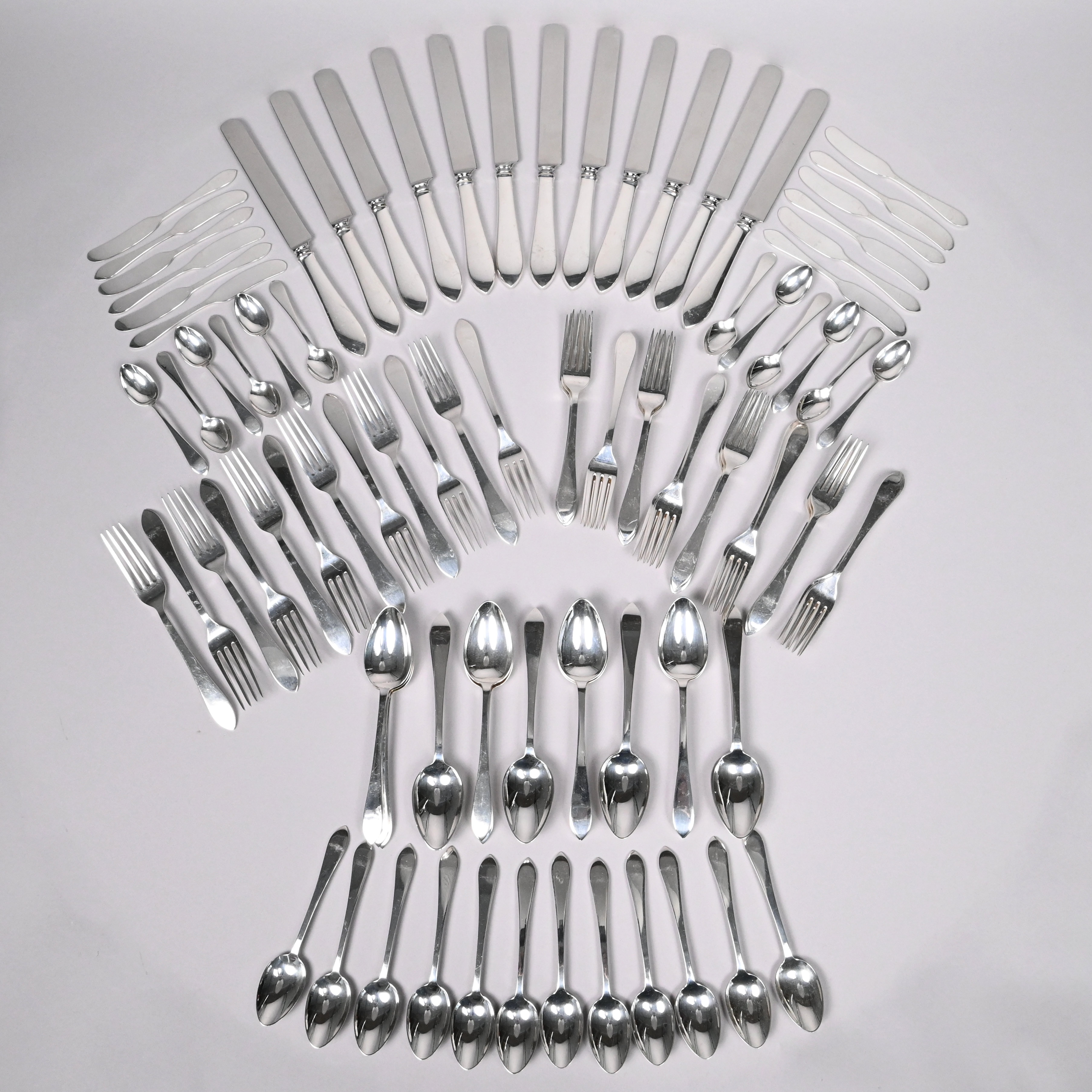 Tiffany & Co. Silver 'Faneuil' Flatware Service