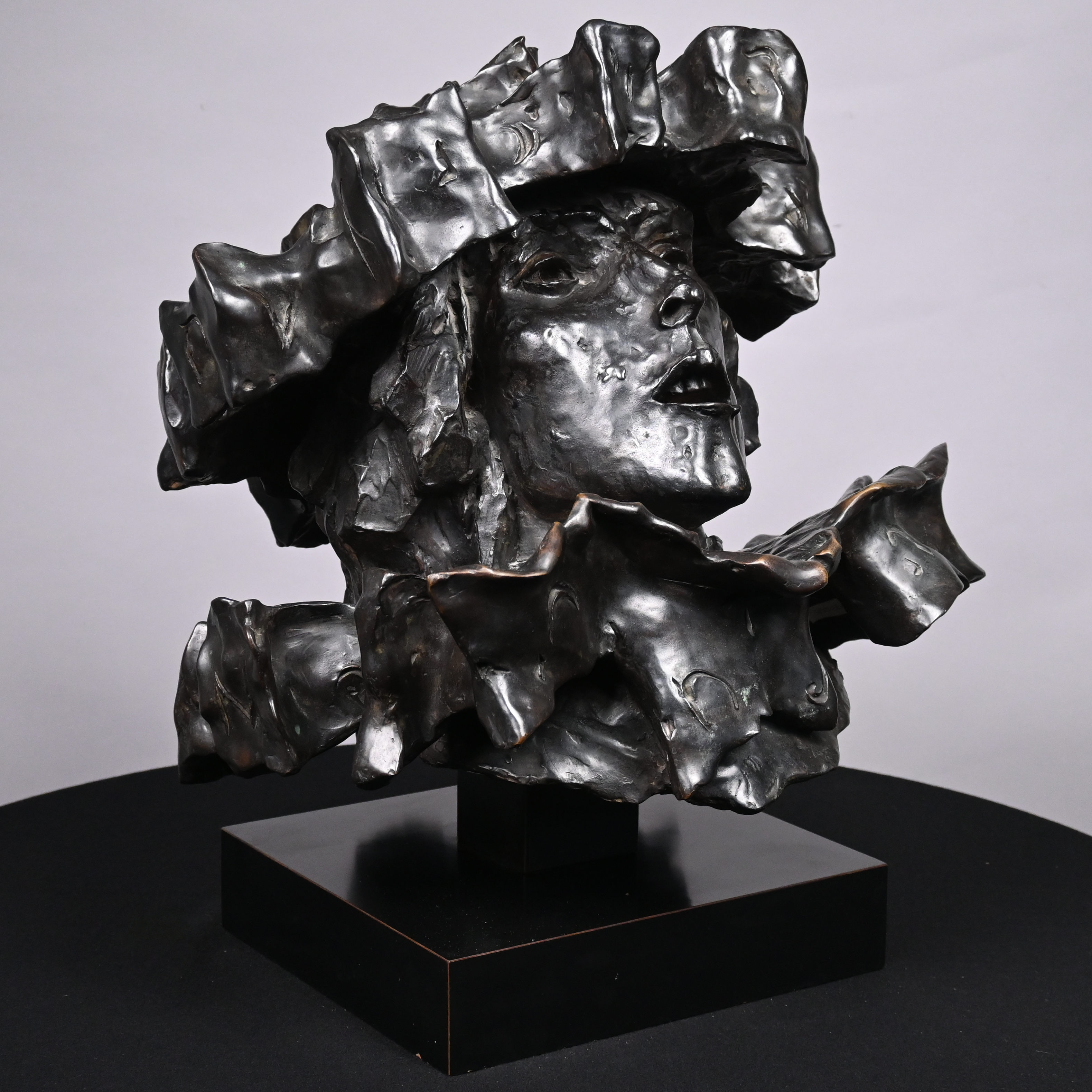 David Aronson - Spinoza Bronze Sculpture