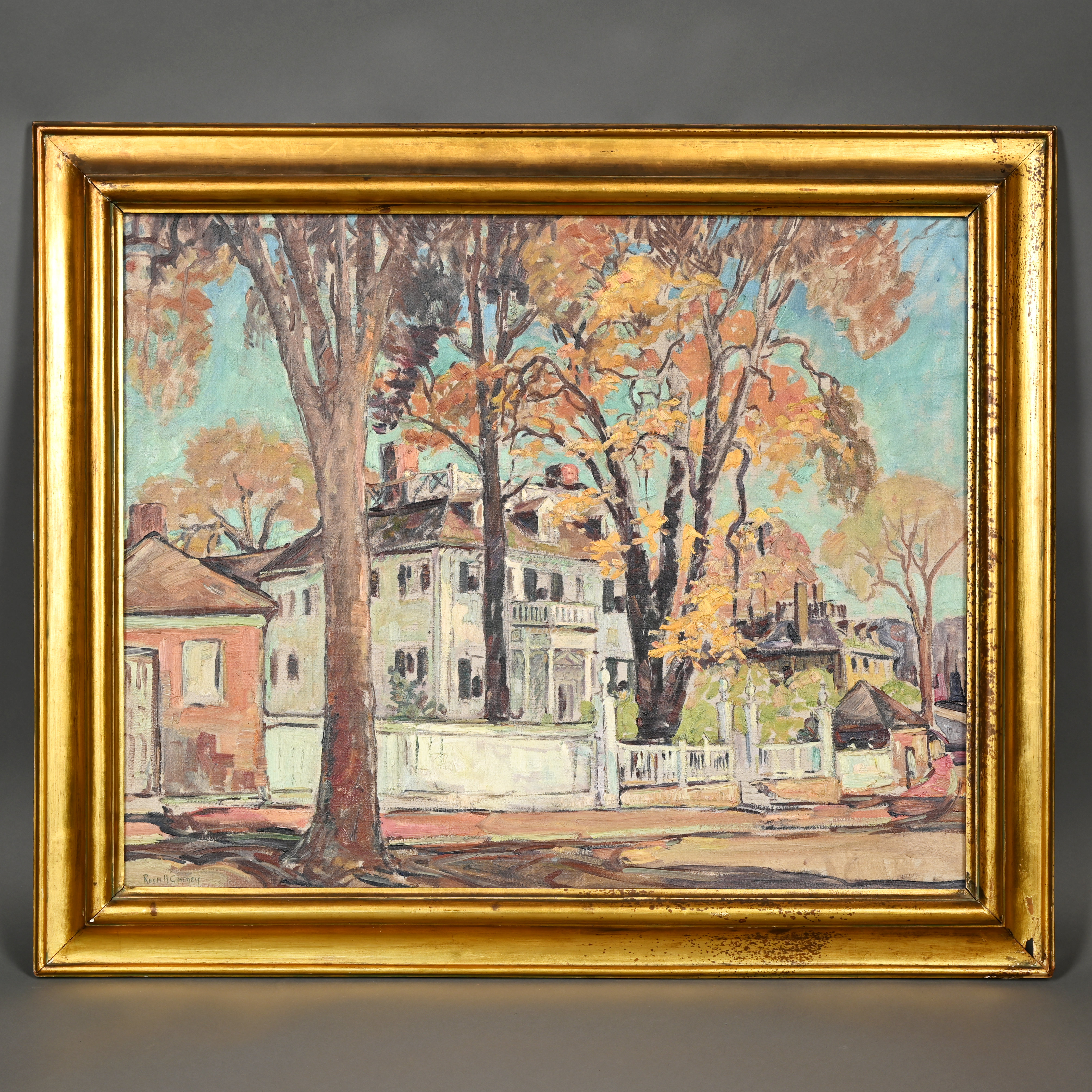 Russell Cheney - 'Langdon House/Portsmouth, N.H.'