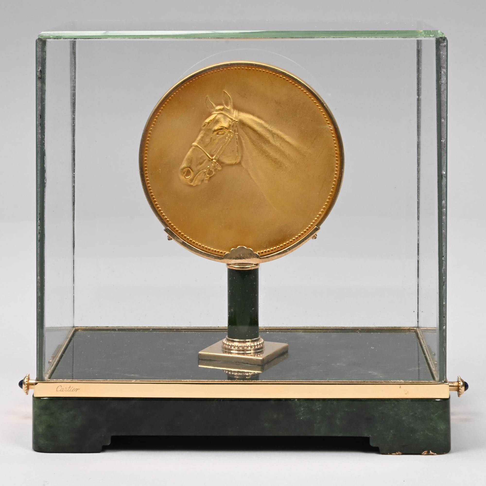 Tintagel's Cartier 14k Gold Futurity Trophy, 1935
