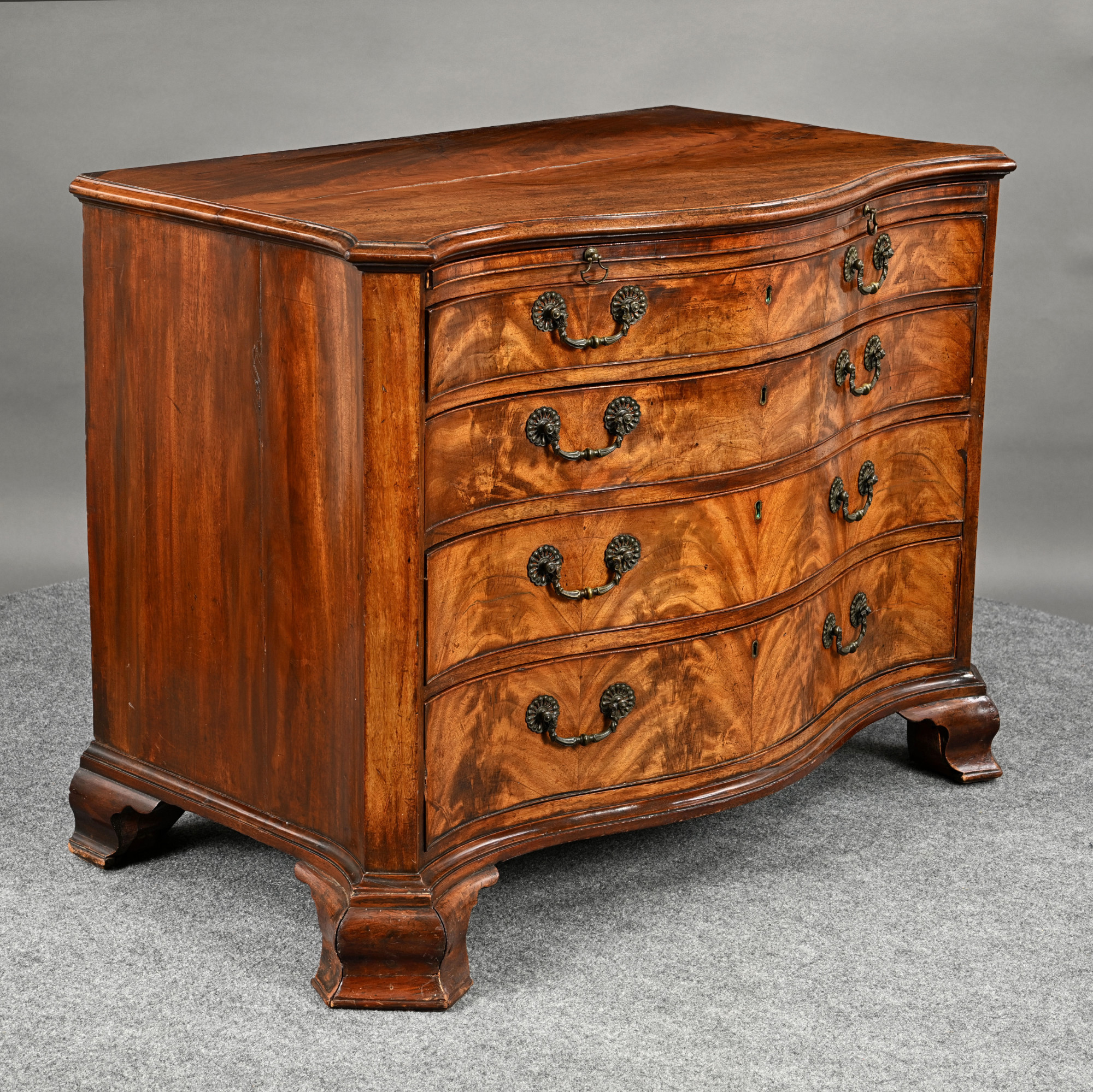 George III Mahogany Chest of Drawers, 18th Century
